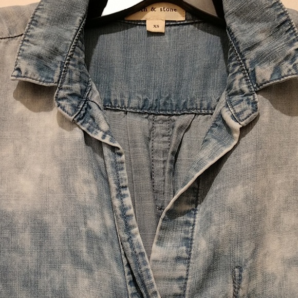 Denim Button down - Picture 2 of 3